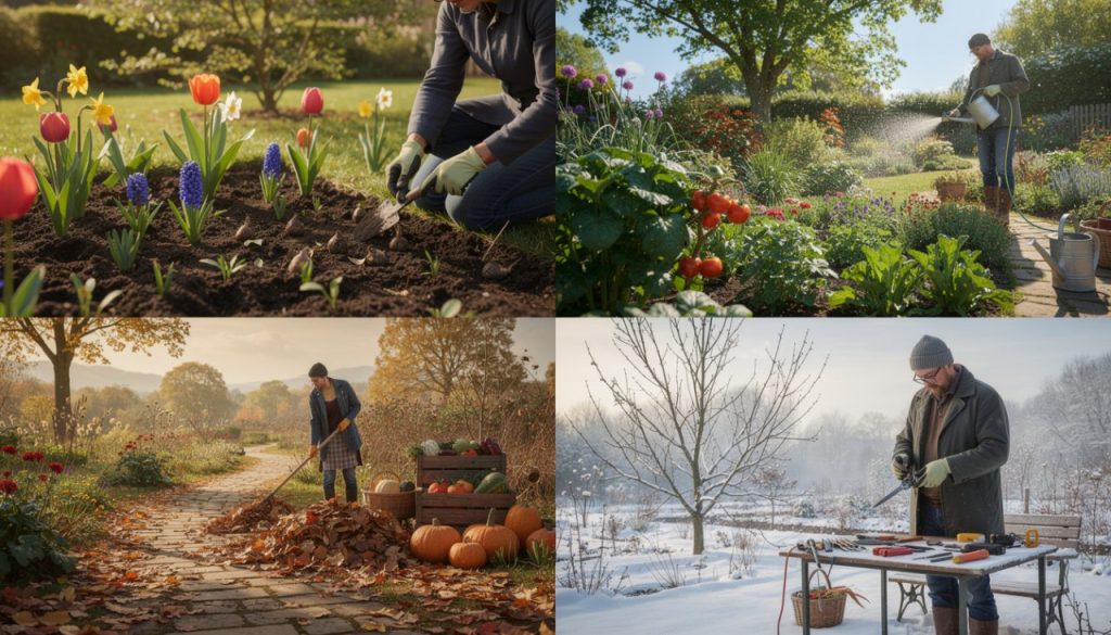 découvrez quels travaux réaliser au jardin selon les saisons pour entretenir et embellir votre espace extérieur tout au long de l'année.