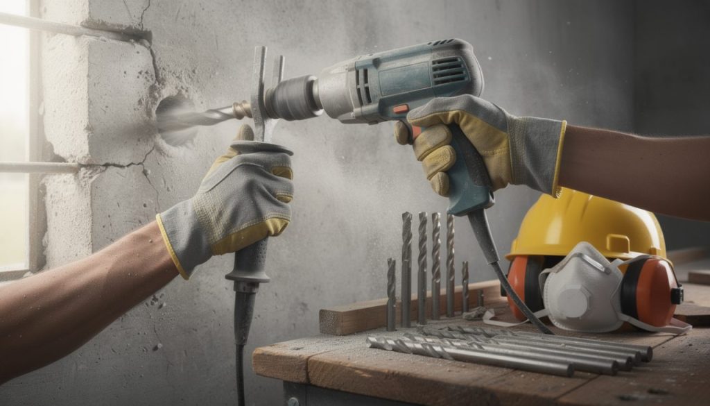 découvrez les meilleurs outils adaptés pour percer efficacement un mur en béton, conseils pratiques et astuces pour réussir vos travaux de perçage en toute sécurité.