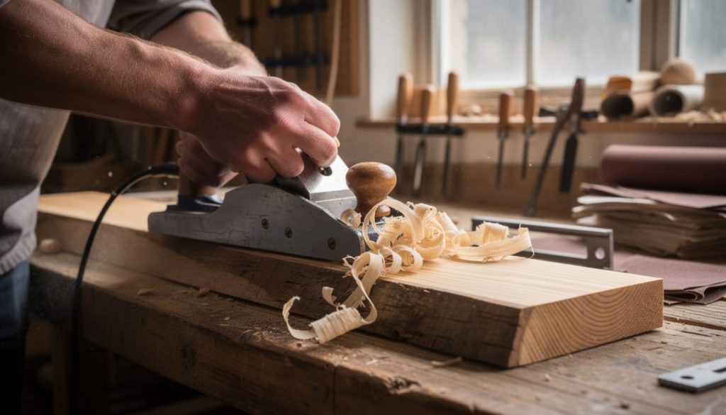 découvrez quel outil est le plus adapté pour surfacer une planche brute efficacement et obtenir une surface lisse et prête à être travaillée.