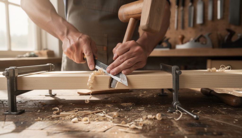 découvrez des méthodes simples et efficaces pour réaliser une rainure dans le bois sans utiliser de défonceuse, avec des outils manuels ou alternatifs.