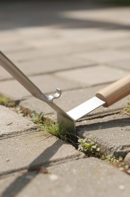 découvrez les meilleurs outils pour désherber efficacement entre les dalles et garder vos allées propres et sans mauvaises herbes.