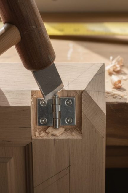 découvrez quel outil utiliser pour encastrer facilement une charnière dans du bois et réaliser un travail précis et professionnel.