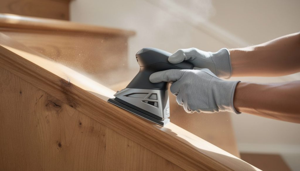 découvrez les meilleurs outils pour poncer un escalier en bois sans avoir à le démonter, et offrez-lui une nouvelle jeunesse facilement.