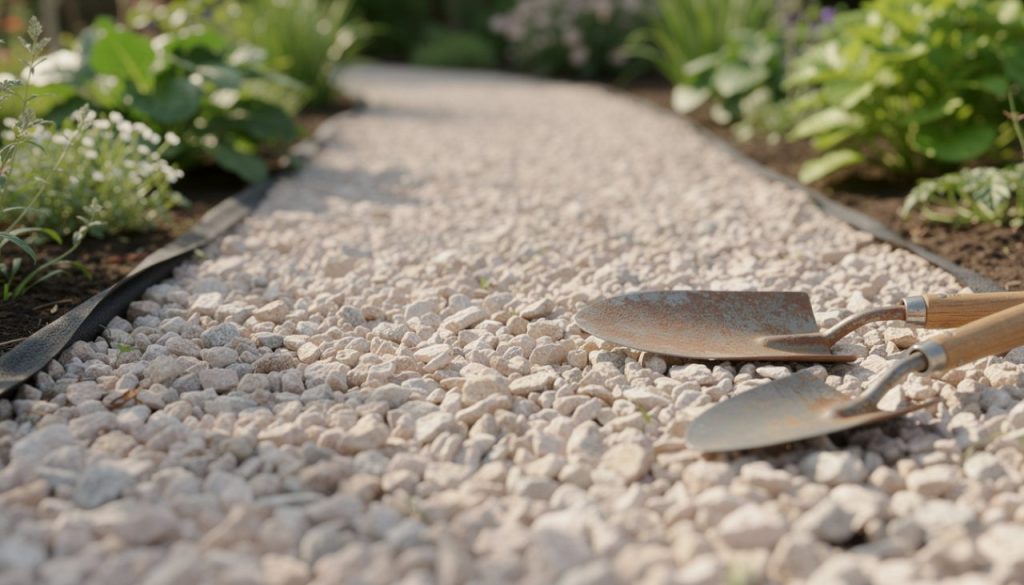 découvrez des méthodes efficaces pour prévenir la repousse des mauvaises herbes entre les graviers et garder votre extérieur propre et soigné toute l'année.