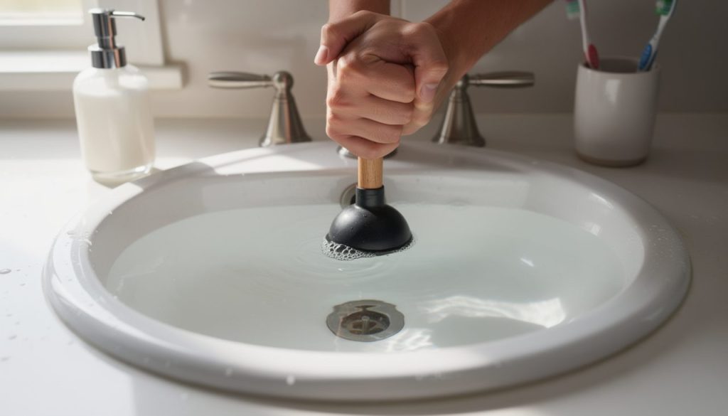 découvrez les causes courantes et les solutions efficaces pour déboucher un lavabo lorsque l'eau s'écoule lentement afin de retrouver un évier fonctionnel rapidement.