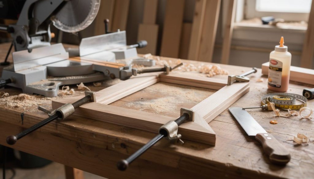 découvrez les outils indispensables pour fabriquer un cadre en bois avec précision et facilité. guide complet pour choisir le matériel adapté à vos projets de menuiserie.