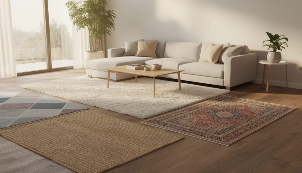 découvrez comment choisir le tapis idéal pour votre salon en fonction de votre style, de la taille de la pièce et de vos besoins en confort et décoration.