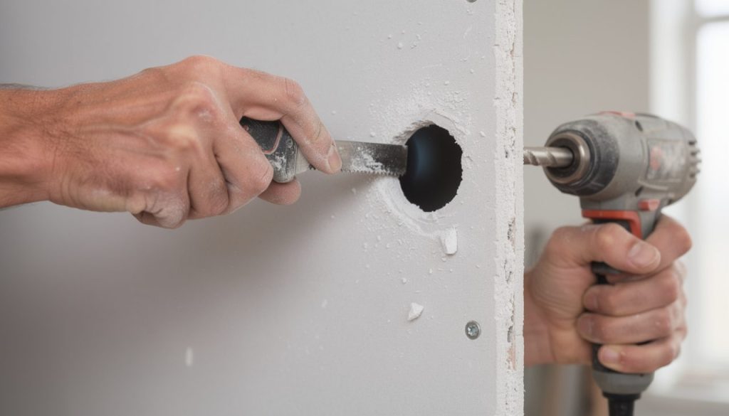 découvrez les meilleurs outils pour agrandir facilement un trou dans du placo et réussir vos travaux de rénovation avec précision.