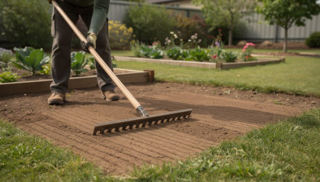 découvrez quel outil utiliser pour aplanir une petite surface de jardin et obtenir un sol régulier, prêt à accueillir vos plantations ou votre pelouse.