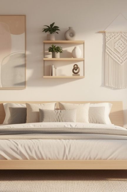 découvrez des idées inspirantes pour choisir la décoration parfaite au-dessus de votre lit et transformer votre chambre en un espace chaleureux et élégant.