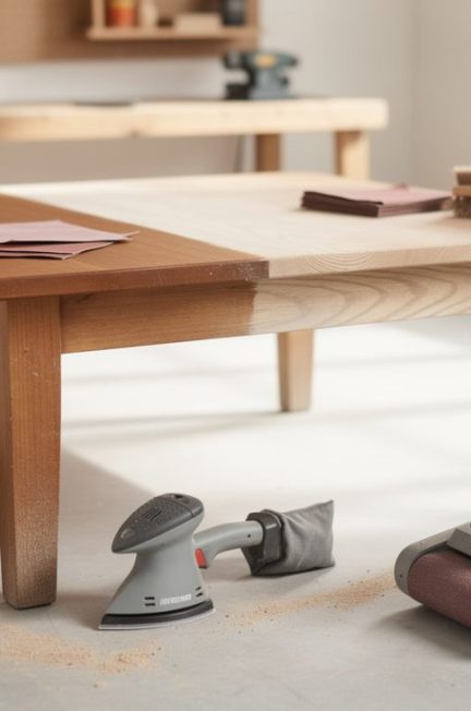 découvrez quelle ponceuse choisir pour un meuble en bois selon sa forme, son état et la finition souhaitée, pour un ponçage efficace et soigné.