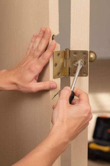 découvrez comment régler une porte qui ferme mal : identifiez la cause et ajustez les charnières, la serrure ou le bâti pour retrouver une fermeture fluide.