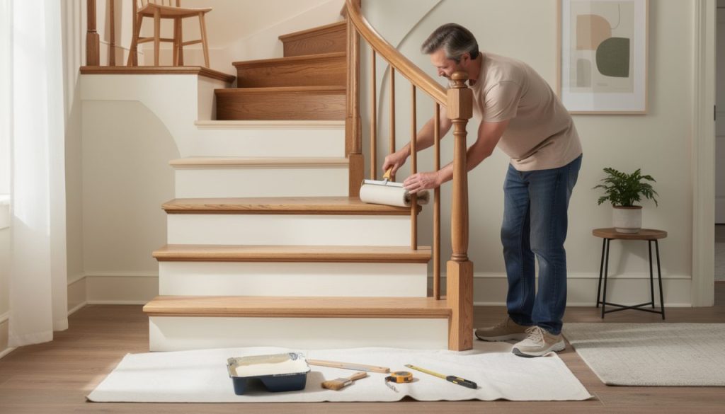 découvrez des solutions simples et économiques pour rénover un escalier intérieur sans gros travaux : peinture, revêtements et finitions.