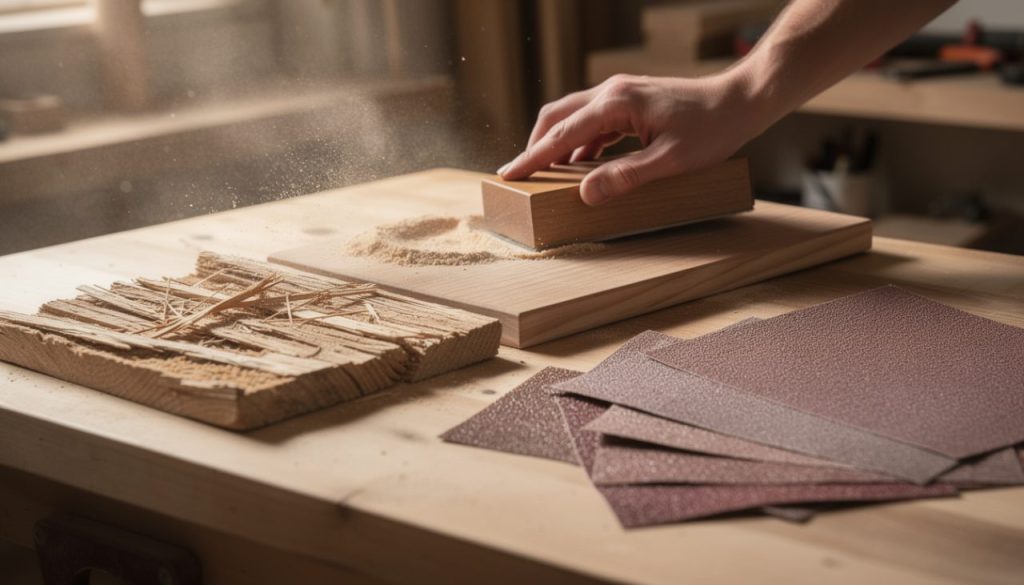 découvrez quel grain de papier abrasif choisir pour poncer le bois selon l’étape : dégrossissage, préparation ou finition.
