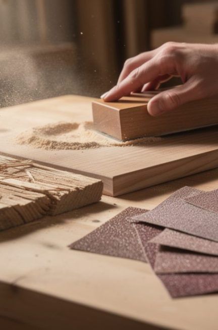découvrez quel grain de papier abrasif choisir pour poncer le bois selon l’étape : dégrossissage, préparation ou finition.
